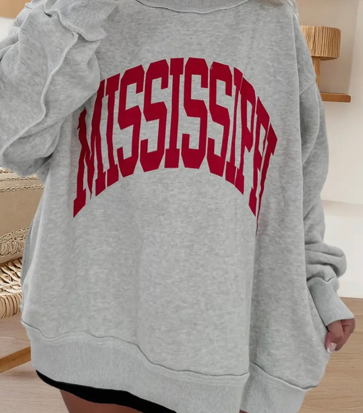 Mississippi Mock-Neck
